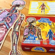 100 Piece Full Body Human Anatomys Puzzle For Kids Explore The Human Body For Children Toddlers