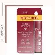 BURT'S BEES - 有色潤唇膏-天然淡彩潤唇膏4.25g- Dasiy 紅雛菊色 [新包裝 ] | 100%天然成分 | 適合任何肌膚使用 | 美國製造