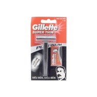 Gillette Super Thin razor (1 blade + 1 blade)