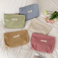 Corduroy Storage Bag Cosmetic Toilet Travel Beauty Travel Organiser Bag Toiletries Organiser