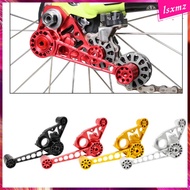 [Activity Price] Folding Bike CNC Chain Tensioner Ultralight Rear Derailleur Pikes Chain Keeper Mount Bracket upgrade