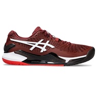 ASICS GEL-RESOLUTION 9 Men's Tennis Shoes Earth Red Stable 1041A330-600 23FWO [Happy Shopping Network]