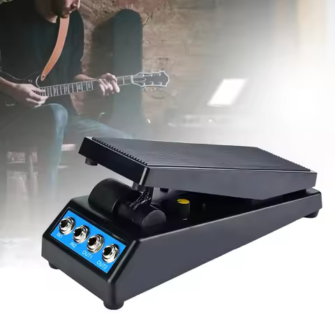 DF1511A Guitar Stereo Volume Pedal DJ Guitar Effect Pedal Dual Input &amp Output Guitar Effect Pedal