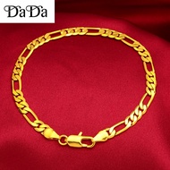 rantai leher emas 916 gold bracelet mens wheat ear bracelet ring set ethnic style wedding jewelry