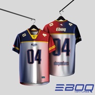 Eboq Exclusive NFL Sports Jersey NFL Baju Top Eboq Sublimated Jersey Choii Anti Club Choii Baju Jers