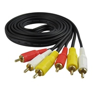 GMA Affordabox Jack Audio Jack 3x3 DVD Jack RCA JACK Tv to DVD Jack DVD to TV Jack 1.5m
