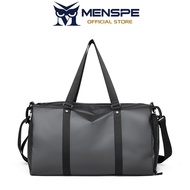 MENSPE  กระเป๋าเดินทาง กระเป๋าหนังสายกระเป๋ากระเป๋ากีฬากลางแจ้งฟิตเนสยิมท่องเที่ยวแบบพกพาแฟชั่นโยคะว