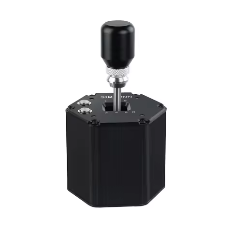 SIMSONN PC 6+R H Gear Shifter compatible with Logitech G27 G29 G25 G920 For ETS2 Simracing Game hall