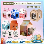POODEE Corrugated Cat Scratcher Board Eco Friendly Recyclable Durable Honeycomb Wave Scratch Pad Pro