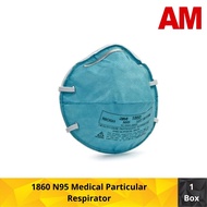 3M 1860 N95 Medical Particular Respirator,20 pieces (ONLY for industrial/professional customer)