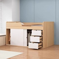 兒童半高床設計 half height bed design 床架 bed (🚚免費送貨上門free delivery) 櫃桶床 Storage Bed 抽屜床 Customized bed 油壓床 