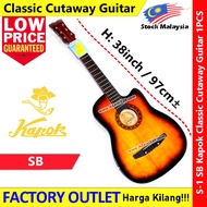 Kapok Handmade Cutway S-1 Classic Acoustic Guitar #Kapok #S-1 #Cutway #Classic #Cruve #Premium #SB-Orange