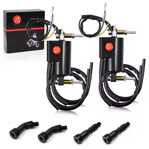 2Pcs Ignition Coils For Suzuki GS GSK 550 650 750 850 1000 1100 For Kawasaki KZ 550 650 700 750 LTD 