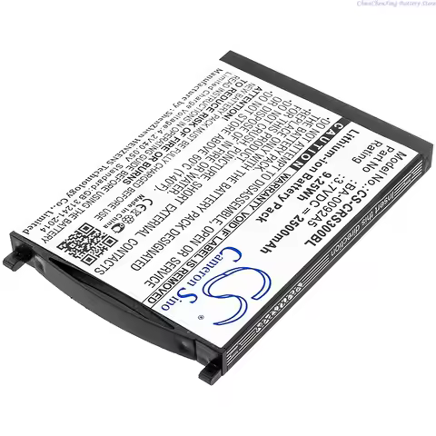 Cameron Sino 3.7V 2500mAh replacement rechargeable Barcode Scanner Battery BA-0092A5, BT-160LA, BA-0