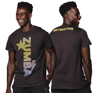 Zumba Roller Derby Team Instructor Tee (เสื้อยืดแขนสั้นออกกำลังกายซุมบ้า)