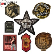 BS CrossFit 5.11 Military PVC Tactical Patches Embroidery Emblem Applique DIY On sale
