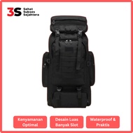 JFactory 80L Waterproof Military Backpack
