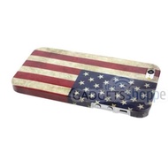 APPLE IPHONE 5 5S RETRO USA FLAG DESIGN HARD PLASTIC CASE