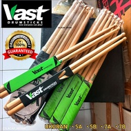5A DRUM STICK VAST DRUM STICK BY HEARTBEAT AMERICAN HICKORY DRUM STICK 5B 7A 7B