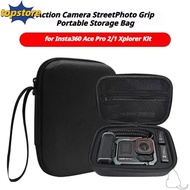 TOPSTORED Storage Bag, Fall Protection For Insta360 Ace  2/1 Xplorer Grip Carrying , Durable EVA Sho