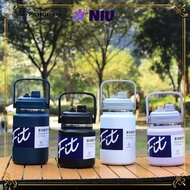 NIU Water Bottle, Stainless Steel Thickened Sports Water Bottles, Portable 2L/2.5L Broken-resistant 