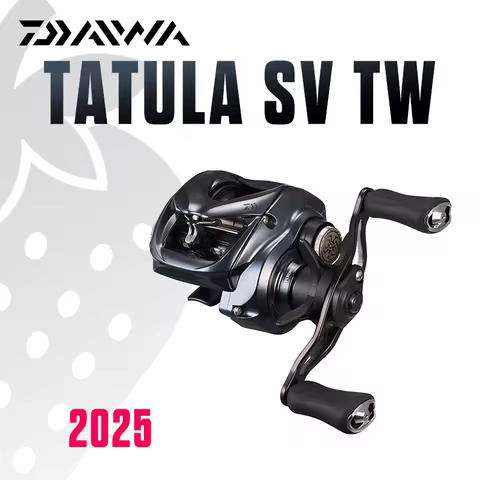 DAIWA 2025 TATULA SV TW100 Fishing Reel Baitcast Reel 7+1BB Drag 5KG SV TW 100
