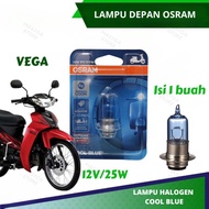 OSRAM MOTORCYCLE HEADLIGHT BULB VEGA COOL BLUE H6 M5 ORIGINAL OSRAM