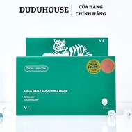 VT Cica Daily Soothing Mask Paper Mask Box 30 Pieces Duduhouse