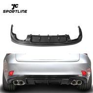 Carbon Fiber IS350 Rear Valance Lip for Lexus IS-F IS250 IS300 F Sport Sedan 4-Door 2013-2016