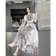 DRESS MAXI BANGKOK PUTIH BKK IMPORT BKK1