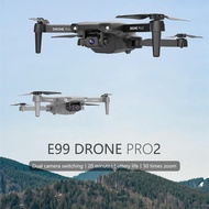 E99pro2 Rc Drone 1080P 4k HD Camera WiFi Fpv Drone Dual Camera Quadcopter Real-time Transmission Helicopter Toys Birthday Gift  Drone With Camera Single Dual HD Camera Wide Angle Camera Original Live Video Altitude Hold Foldable RC Drone Remote Control