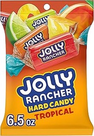 JOLLY RANCHER Tropical Fruit Flavored Hard Candy Bag, 6.5 oz