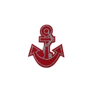 Anchor Iron On Embroidery Patch Party Favor Anchor Cartoon Emblem Applique Crest Nautical Decal Moti