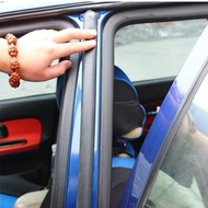 Car Door B Pillar Rubber Sealing Strip Dustproof Soundproof Protector Trim