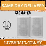 Wharfedale Pro Sigma X8 Passive Two-Way Speaker - White (SIGMA-X8/SIGMAX8)
