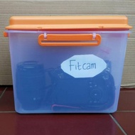 Ready!!! Dry box penyimpanan kamera lensa mirrorless canon Nikon