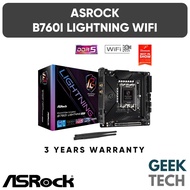ASROCK Phanton Gaming B760I Lightning WiFi DDR5 ITX Motherboard - Supports Intel 12th/13th/14th LGA1