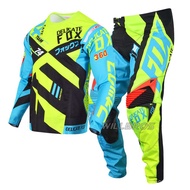 FHY/🌟WK Delicate Fox 360 Divizion Jersey Pants Motocross Gear Set Enduro Outfit MX Combo Moto Cross Suit ATV UTV Off-roa