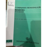 Companies (Winding Up) Rules 1972