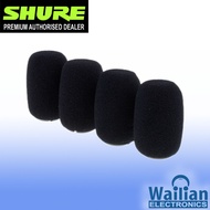 Shure RK412WS Black Snap-fit Foam Windscreen for MX412 MX418 (4pcs/pack)