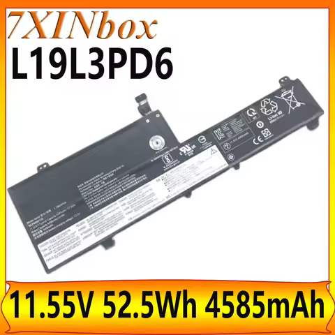7XINbox L19L3PD6 L19M3PD6 L19C3PD6 L19D3PD6 11.55V 52.5Wh Laptop Battery For Lenovo Flex 5-15IIL05 5