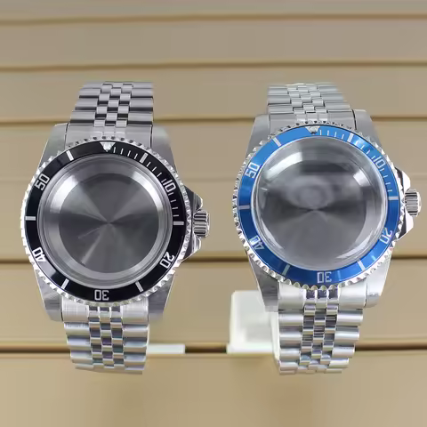 38mm High Quality Watch Case 316L Stainless Steel For Retro SUB Seiko NH35 NH36 NH38 NH34 Movts Sapp
