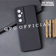 Realme C65 Case Pro Camera Case Slim BlackMatte Silicone Realme C65