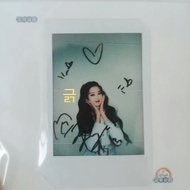 IZ*ONE Ive wonyoung Signed Polaroid  親簽 拍立得