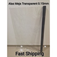 0.15mm PVC Waterproof Transparent sheet/Table cover ,width72inches/183cm