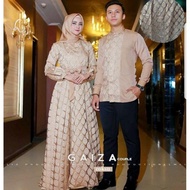 Sale Pesta Couple Keluarga Mewah Baju Modern Pasangan Muslim Kondangan