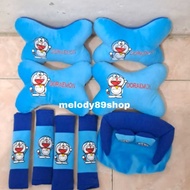 Car Pillow Set 9 Pcs Doraemon/Doraemon Car Pillow Package