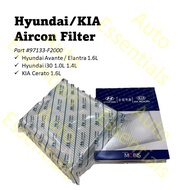 (Local SG Stock) Original Hyundai Kia Cabin Filter Aircon Filter for Hyundai Avante Elantra i30 KIA 