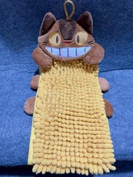 （代購賣$2xx）日版現貨 宮崎駿龍貓貓巴士抹手巾 貓巴士擦手巾 （吸水毛巾打開全長58cm、唔計貓頭）⚠️唔包郵‼️