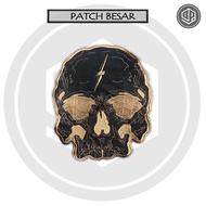 PATCH BORDIR BESAR BACK PATCH EMBLEM MUSIK BAND METAL BRAND PREMIUM